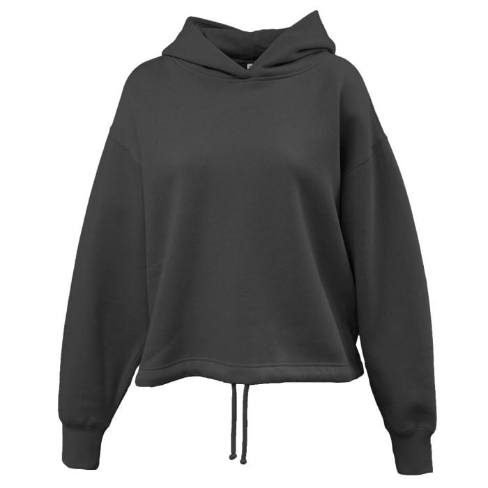 Ladies Cinch Waist Soft Sponge Hoodie