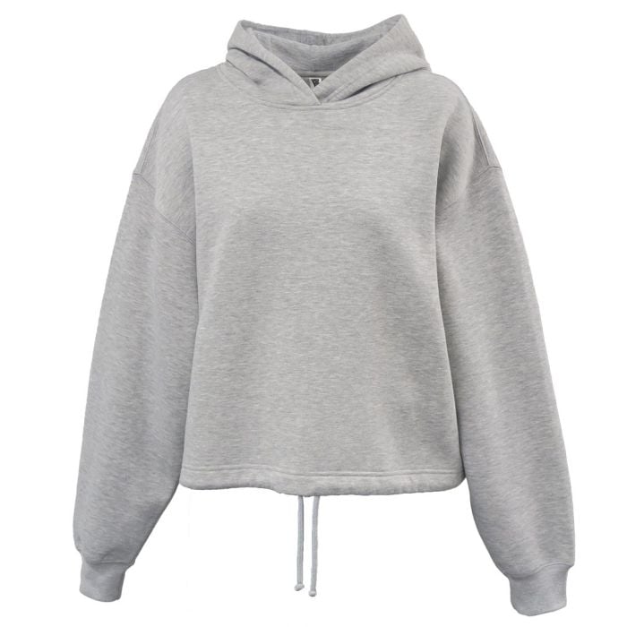 Ladies Cinch Waist Soft Sponge Hoodie