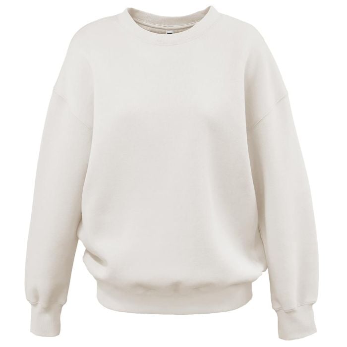 Ladies Soft Sponge Oversized Crewneck