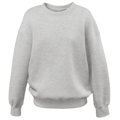 Ladies Soft Sponge Oversized Crewneck
