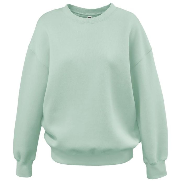 Ladies Soft Sponge Oversized Crewneck