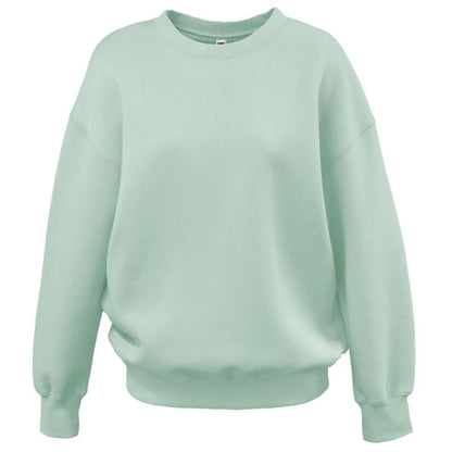 Ladies Soft Sponge Oversized Crewneck