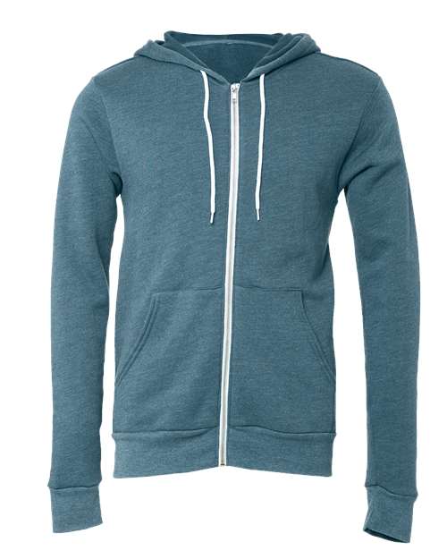 Sponge Fleece Full-Zip Hooded Sweatshirt