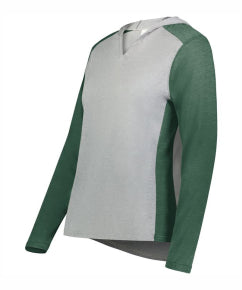 Ladies Vintage GameDay Hooded Long Slv T