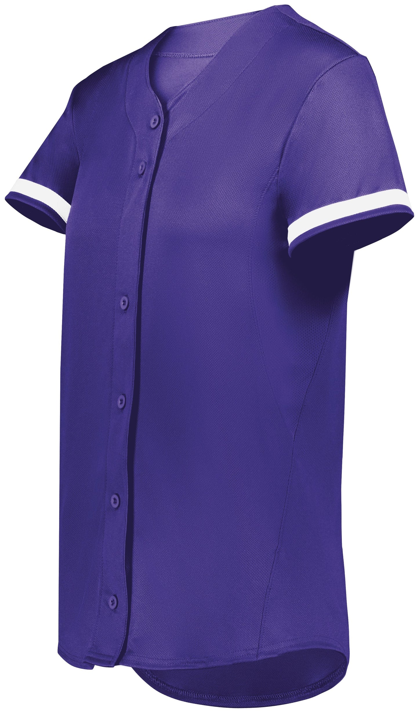 Ladie/Girls Cutter Full Button Softball Jersey