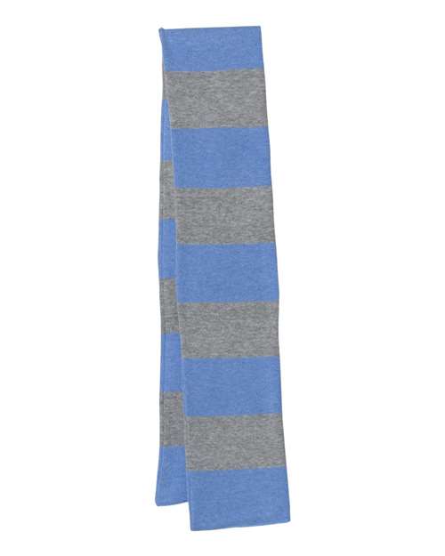 Rugby-Striped Knit Scarf (8512901644565)