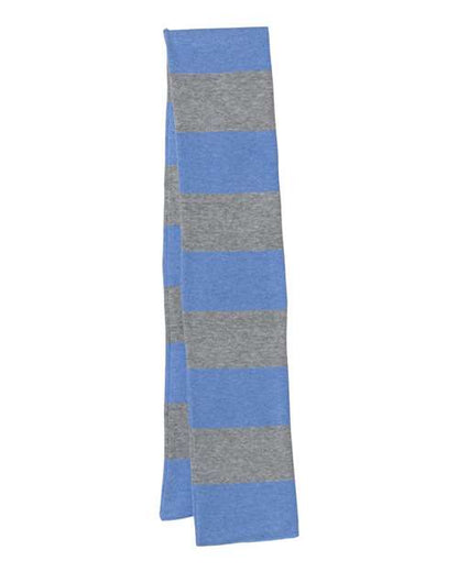 Rugby-Striped Knit Scarf (8512901644565)
