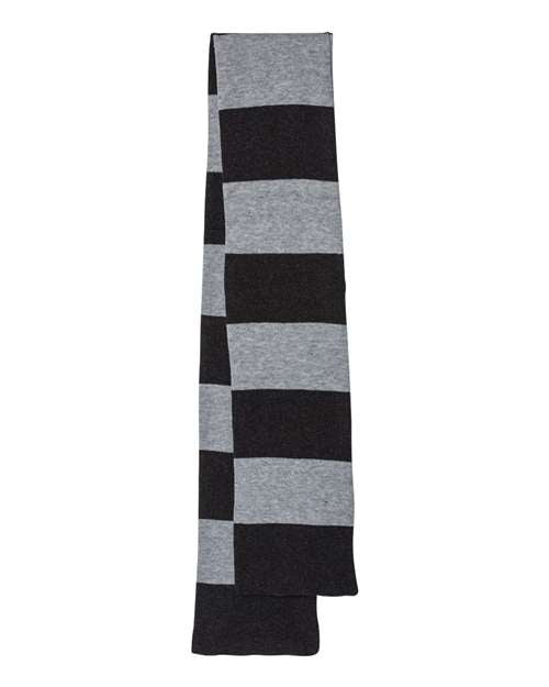 Rugby-Striped Knit Scarf (8512901644565)