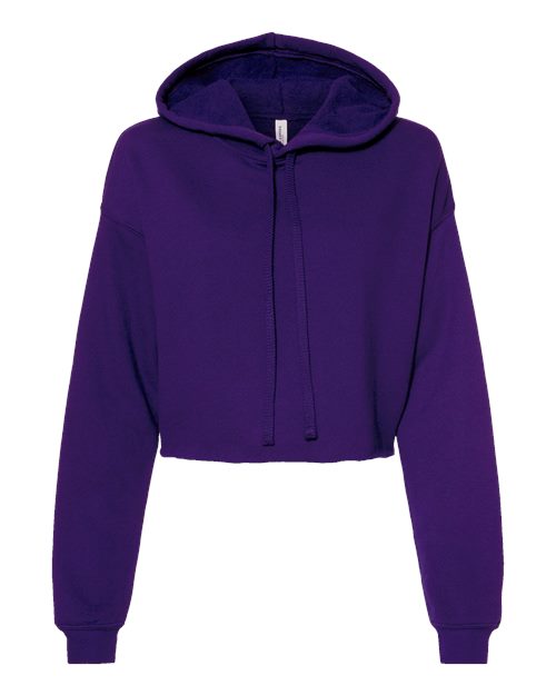 Ladies Cropped Hooded Sweatshirt