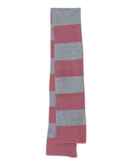 Rugby-Striped Knit Scarf (8512901644565)