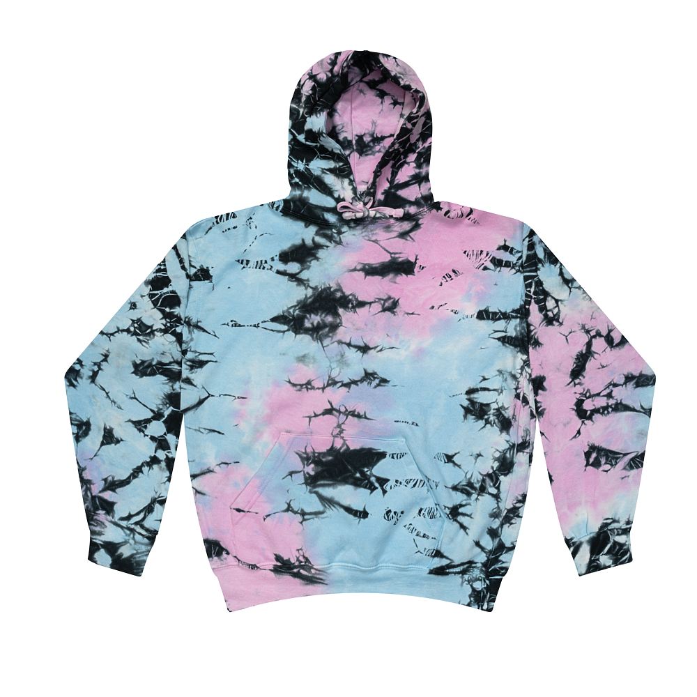 Tie-Dye Hooded Sweatshirt