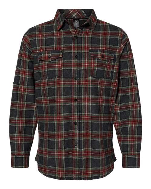 Long Sleeve Plaid Flannel Shirt
