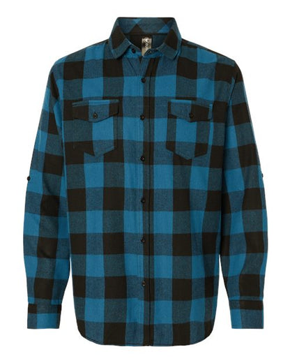 Long Sleeve Plaid Flannel Shirt