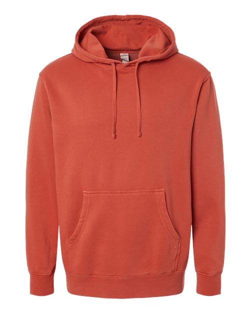 Pigment-Dyed Hooded Sweatshirt