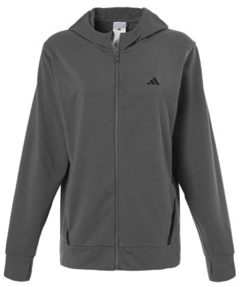 Ladies Adidas Game & Go Full-Zip Hooded Sweatshirt