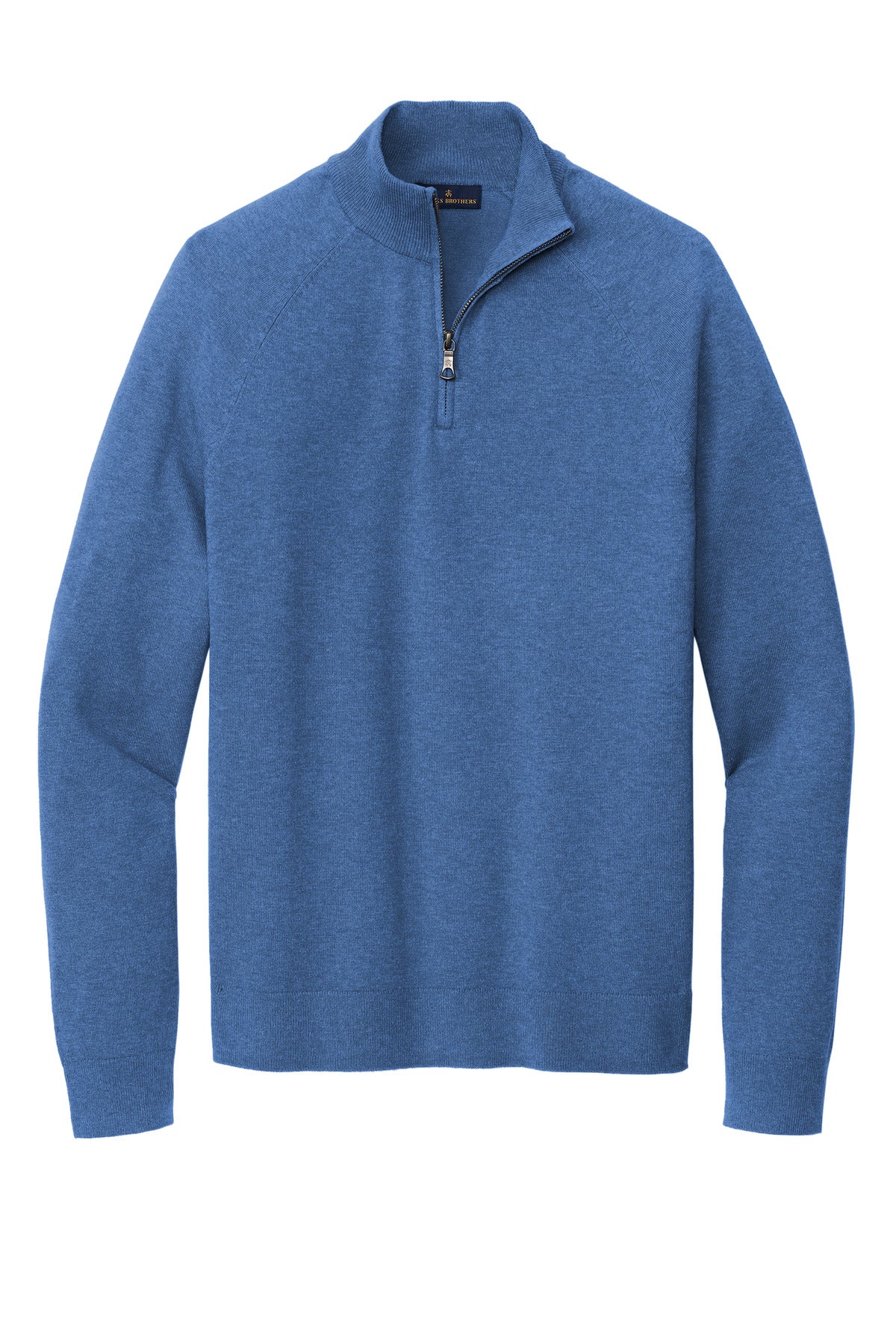 Cotton Stretch 1/4-Zip Sweater