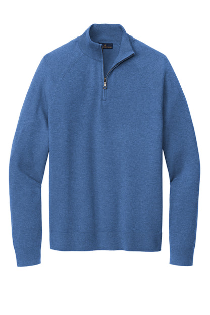 Cotton Stretch 1/4-Zip Sweater