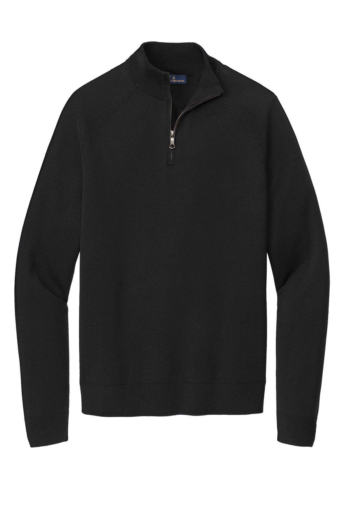 Cotton Stretch 1/4-Zip Sweater
