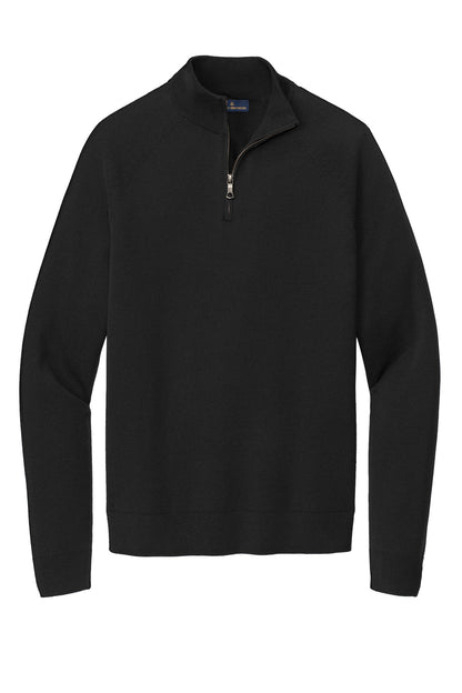 Cotton Stretch 1/4-Zip Sweater