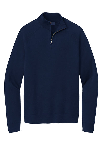 Cotton Stretch 1/4-Zip Sweater