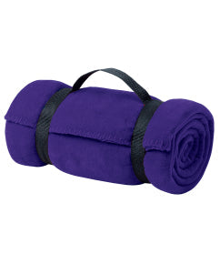 Fleece Blanket with straps