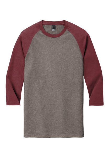 Tri-Blend 3/4 Sleeve Raglan Tee