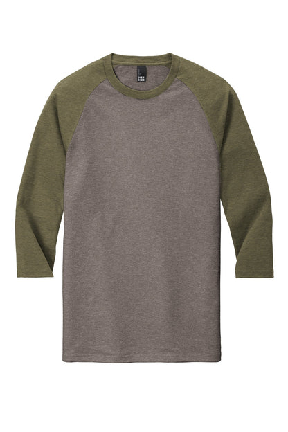 Tri-Blend 3/4 Sleeve Raglan Tee