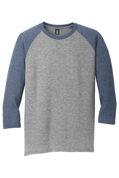 Tri-Blend 3/4 Sleeve Raglan Tee