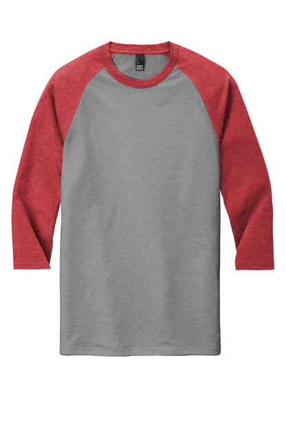Tri-Blend 3/4 Sleeve Raglan Tee