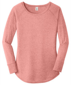 Ladies Tri-Blend Long Sleeve Tunic Tee