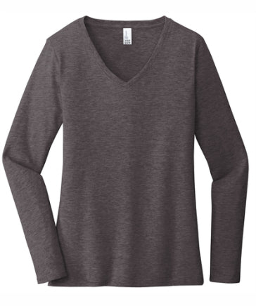 Ladies VIT V-Neck Long Sleeve T
