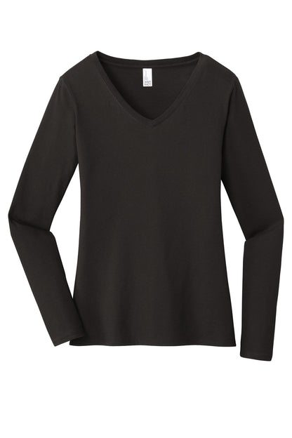 Ladies VIT V-Neck Long Sleeve T