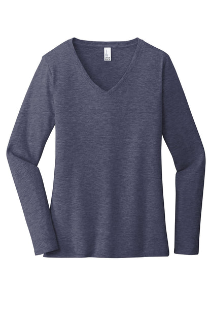 Ladies VIT V-Neck Long Sleeve T