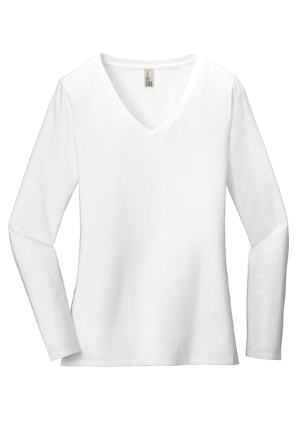 Ladies VIT V-Neck Long Sleeve T