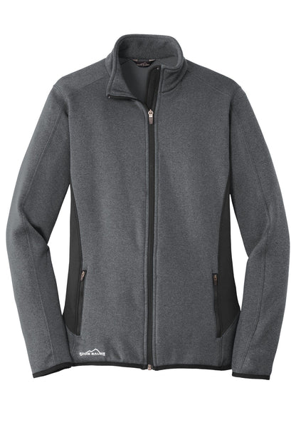 Ladies Eddie Bauer Full-Zip Full-Zip Heather Fleece
