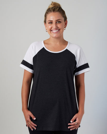 Ladies Colorblock T-shirt