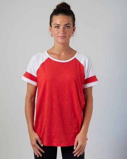 Ladies Colorblock T-shirt