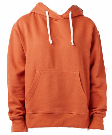 Ladies Drop Tail Hooded Sweatshirt