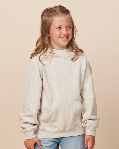 Youth Scuba Neck Hooded Sweatshirt