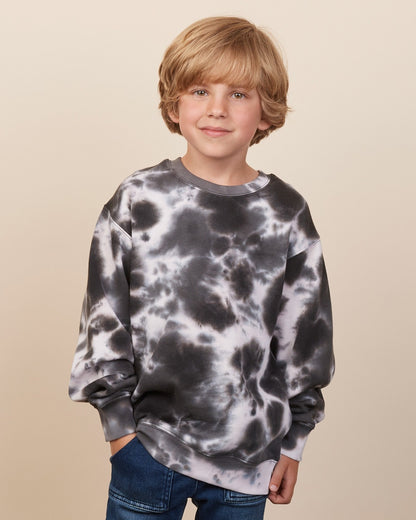 Tie-Dye Crewneck Sweatshirt