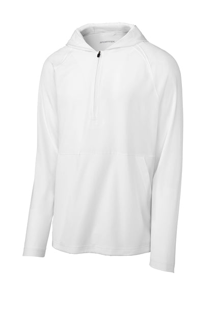 Repeat 1/2-Zip Long Sleeve Hooded Jacket