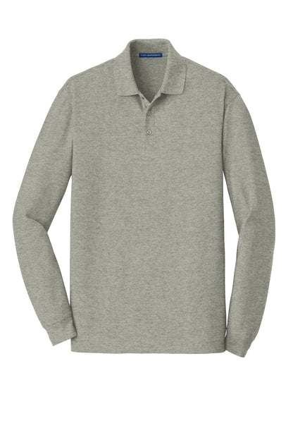 EZCotton Long Sleeve Polo Shirt