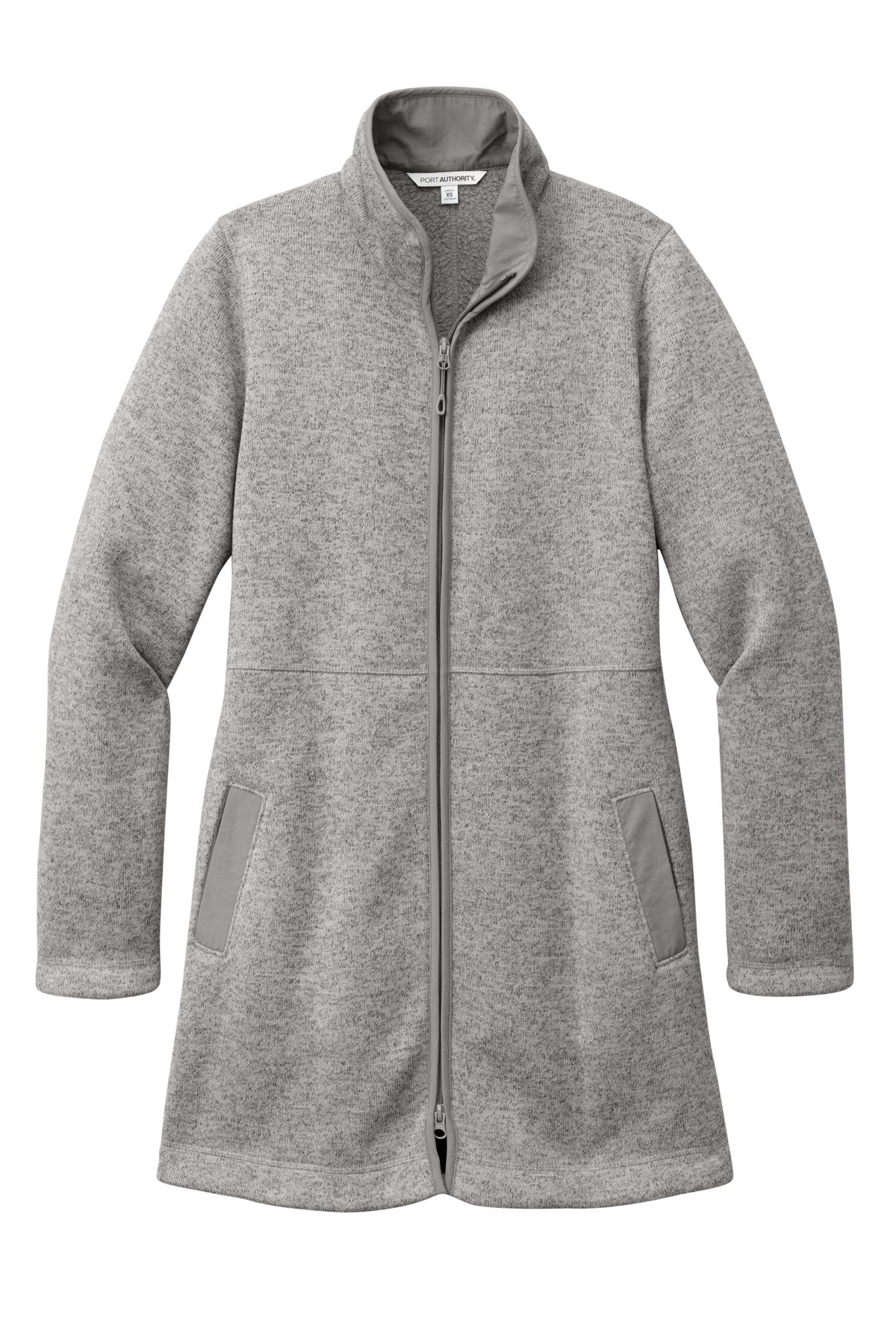 Ladies Arc Sweater Fleece Long Jacket