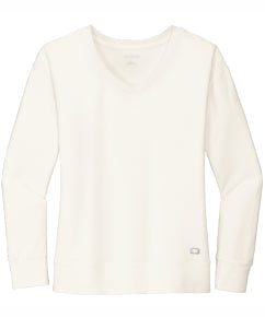 Ladies OGIO Luuma Long Sleeve V-Neck