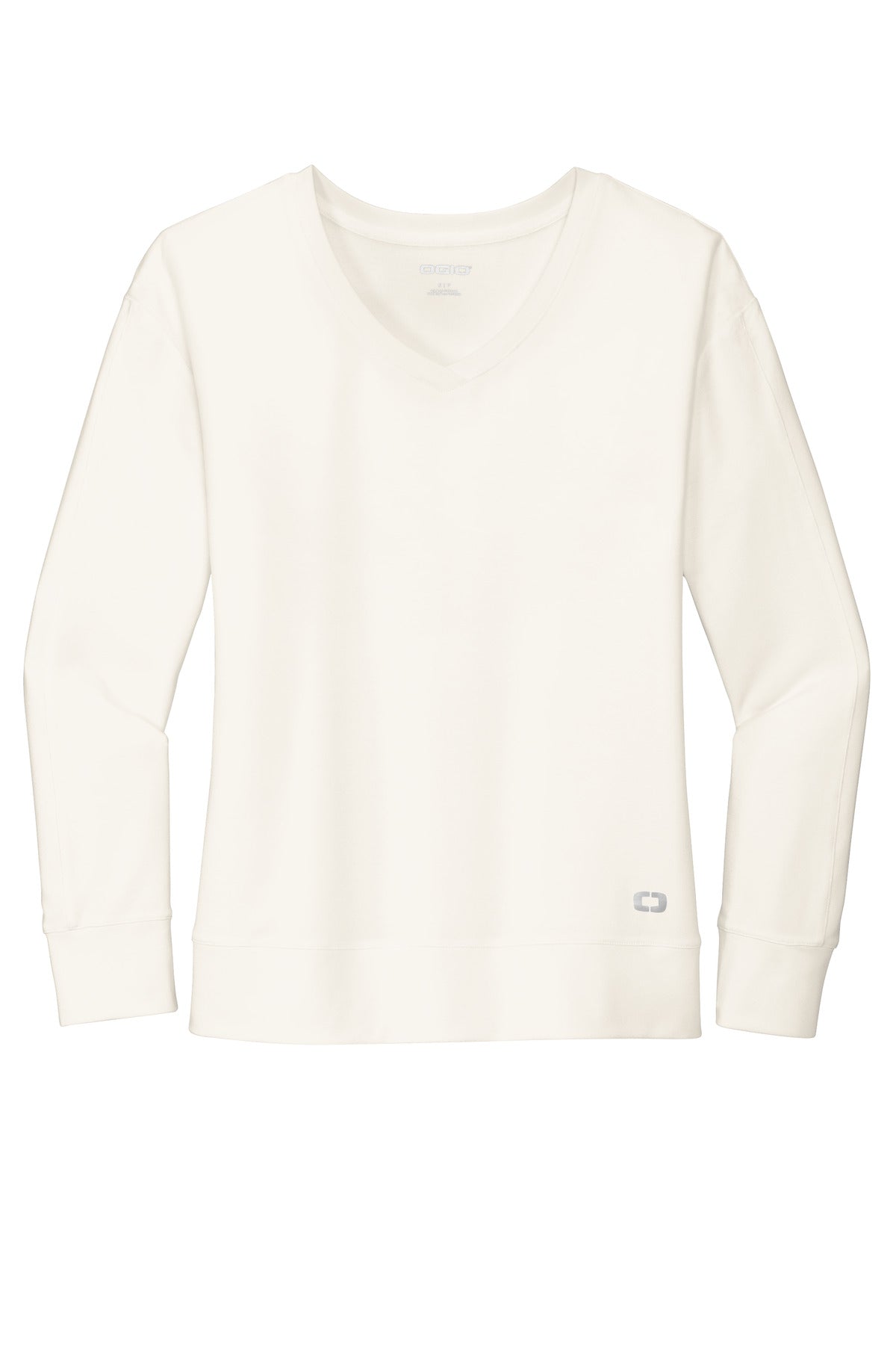 Ladies OGIO Luuma Long Sleeve V-Neck