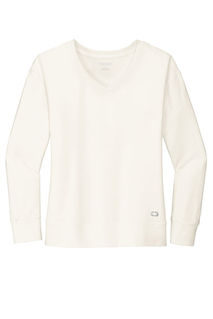 Ladies OGIO Luuma Long Sleeve V-Neck