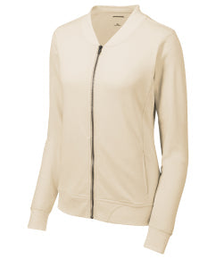 Ladies French Terry Full-Zip Bomber