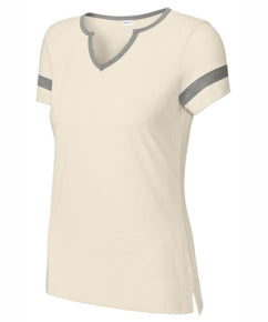 Ladies Halftime Notch Neck Tee