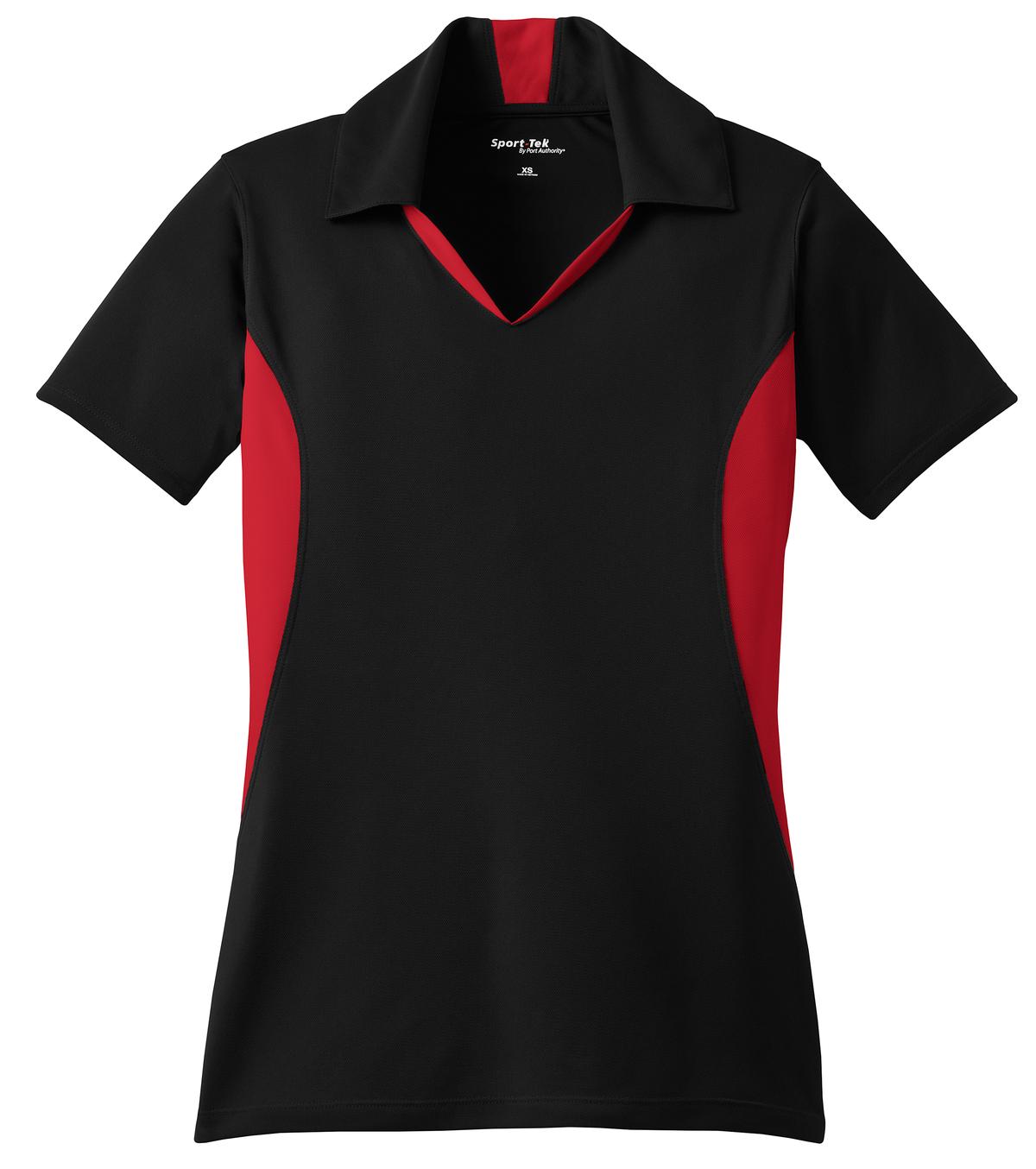Ladies Performance Side Blocked Polo