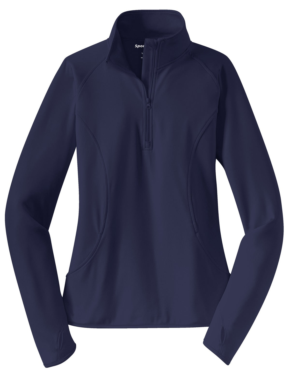 Ladies Stretch 1/2 Zip Performance